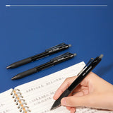 Deli 12Pcs Erasable Neutral Pens 0.5mm Gel Pens Black Blue Ink Supplies School Office Stationery GT7