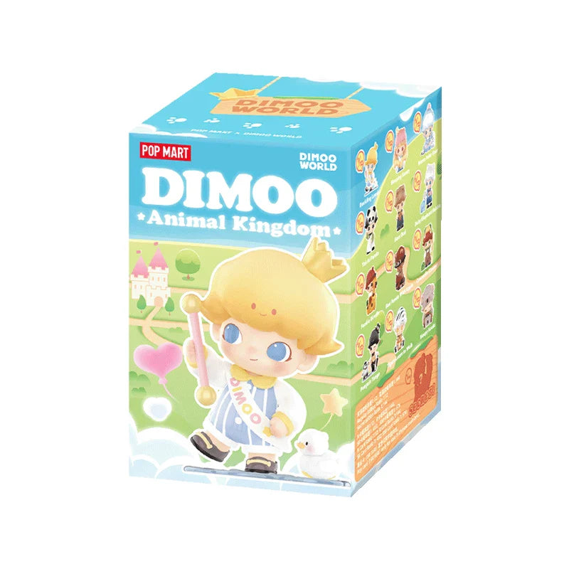 POP MART Dimoo Animal Kingdom Series Mystery Box by Ayan 1PC/12PCS POPMART Blind Box Action Figure Cute Toy