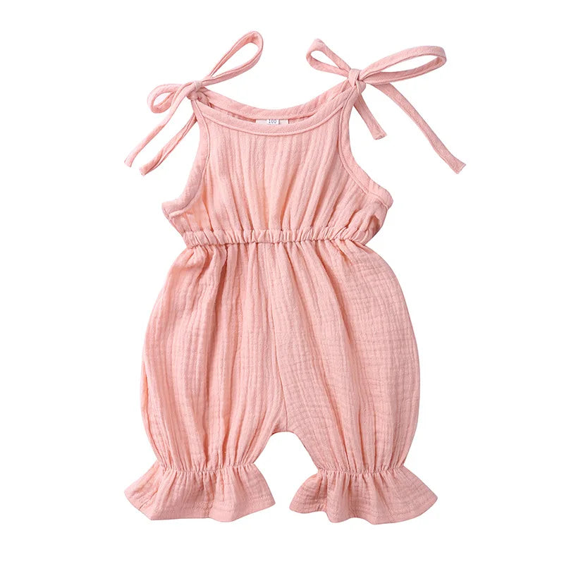 Baby Girl Clothes For Summer Mother Kids Female Costume Stuff Children's Cotton Jumpsuit Infant Outerwear 2 Years Toddler Onesie