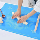 Silicone Baking Mat with Scale Rolling Dough Pad Kneading Dough Mat Non Stick Pastry Oven Liner Bakeware Cooking Tools Baking