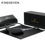 KINGSEVEN Genuine Polarized Men Aluminum Sunglasses Driving Mirror Lens Male Sun Glasses Aviation Women For Men Eyewear