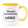 Customized Photos/Logo Printed DIY Coffee Mugs Personalized Tea Cups Drink Beer Milk Tableware Beer Drinkware Coffeeware Teaware