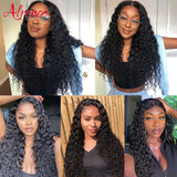 Brazilian Water Wave Bundles With Frontal 13x4 100% Human Hair 3 4 Bundles With Closure 4x4 Remy Hair Lace Frontal With Bundles