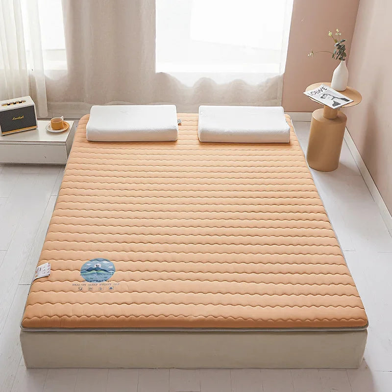 Thick Bed Mattress Toppers Memory Foam Magic Fabric Antibacterial Mattress Mattress Soft Quilt Pad Comfortable Bed Cushion