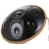 Handpan 18 Inch 9 Notes G Minor 440HZ Pantam Glucophone Steel Tongue Drum Hand pan Yoga Meditation Beginner Musical Instruments