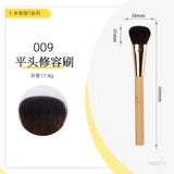 T-ARTE Makeup Brushes Powder Foundation Blusher Eyeshadow Brushes Professional Natural Animal Hair Bamboo Handle Make Up Tools