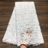 African Lace Fabric 2024  High Quality Lace Hot Sale Embroidery French Tulle Lace Fabric Nigerian Lace Fabric For Wedding Dress