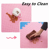 6PCS Foam Puzzle Mat Thick 2.5cm Puzzle Mat Baby Play Mats Baby Game Mat Foot Mat Children's Gym Play Mats Tatame Floor Mat