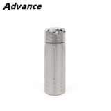 TC4 Titanium Alloy Portable Medicine Bottle Outdoor Camping Moisture-proof Waterproof Light-proof Storage Small Medicine Box