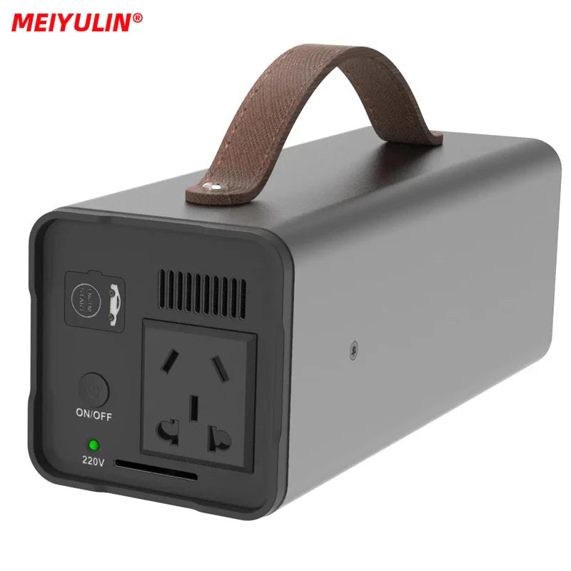 32000mAh Portable Power Station Solar Generator 200W 220V Emergency Charging External Battery Power Supply For Outdoor Camping