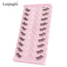 Half Eye Lashes 2/20 Boxes Natural Long Wholesale 3D Mink Lashes Clear Band Eyelash Extensions Makeup Tools Faux Cils maquillaje