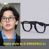 G-DRAGON JMM ZEPHIRIN Acetate Gentleman Sunglasses Designer Handmade Glasses UV400 Outdoor Women Top Quality Trendy Sunglasses