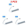 1~8PCS USB Hub USB 2.0 Hub Multi USB Splitter 3 Hab Use Power Adapter Multiple Expander 2.0 Hub With Switch For Laptop