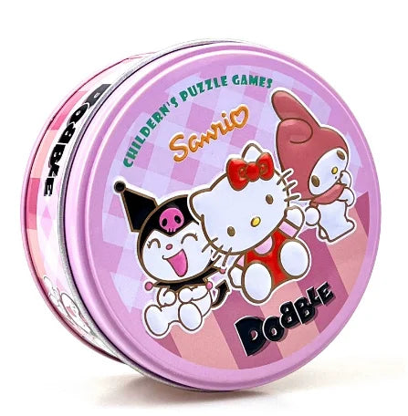 Spot It Dobble Juego Double Game Card Pokemon Hello Kitty Disney 100th One Piece Pixar Sanrio Board Games Kids Party Toy GiftS