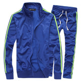 Men's Sets Sportswear Autumn 2 Piece Sets Sports Suit Men Jacket + Pants Sweatsuit Male Jogging Sporting Training Tracksuit Men