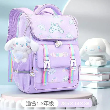 Sanrio Hello Kitty Backpack Mochilas Aestihic Kuromi Lightweight and Large Capacity Korean-Style Cute School Student Bag Gift