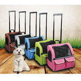 Portable Folded Stroller for Pet Detachable Dog Carrier Travel Crate Outdoor Folding pet gear Strollers Cat Carrying Bag