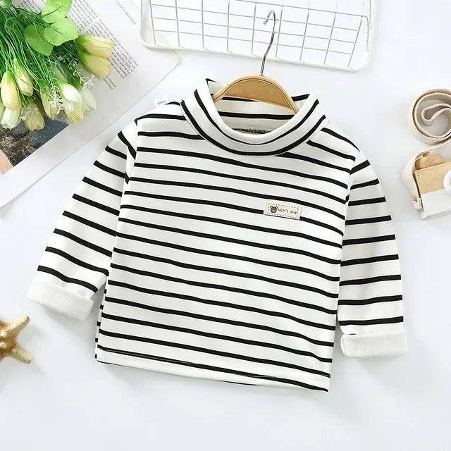 2023 Flower Knit Sweaters Autumn Winter Children's Kids Baby Girls Clothes Thicken Pullover Kids Long Sleeve Sweater