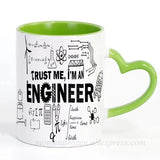 Engineer Cups Mechanic Coffee Mugs Scientific Technical Office Coworker Gifts Ceramic Coffeeware Tea Teaware Driver Drinkware