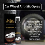 Car Tire Anti Skid Spray Winter Snow Car Tire Protection 30ml Car Wheel Care Agent Car Wheel Cleaning Refurbishing Agent for Car