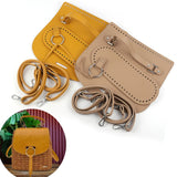 DIY Handmade Backpack Leather Shoulder Bag Strap Bottom Cover Handle Bag Accessories For Women Handbag