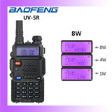 2023 Baofeng UV-5R 5W/8W Walkie Talkie Long Range Walkie Talkie FM Handy Transceiver Portable Ham Radio Walkie Talkie