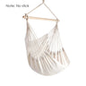 Tassels Hammock Garden Patio White Cotton Swing Chair Bedroom Romantic Indoor Outdoor Hanging Bed Beach Hammocks Chair