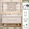 Washbasin Mirror Drawer Wall White Bathroom Cabinets Vanity Luxury Bathroom Cabinets Make Up Organizer Gabinete Room Furniture