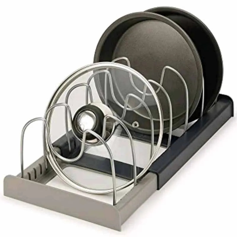 Kitchen Accessories Pot Rack Pot Pan Kitchen Organizer For Storage Cabinet Kitchen Holder Pans Pots Lid Organizer Rack