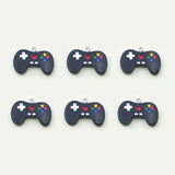 Randomly 6/10Pcs Colorful Resin Game Controller Charms Pendants For Jewelry Making DIY Earrings Necklace Bracelet Handmade