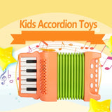 Kids Accordion Mini Toy Musical Instruments 10 Keys 8 Bass For Accordions for Kids Musical Instrument Educational Toys Gifts