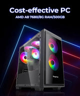 Gaming ATX Full Tower Gamer Computer Case Fan Gaming Computer Cases Pc Cabinet Two Tempered Glass with RGB DONGGUAN Synology