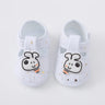 Newborn Baby Boy Girls Shoes Spring Autumn Lovely Floral Embroidery Anti-Slip Sneaker Crib Shoes Soft Cotton Cute First Walkers