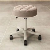 Round Stool Chair for Beauty Salon Barber Shop Adjustable Rotating Lifting With Wheels Beauty Eyelash Stool Chair Furniture