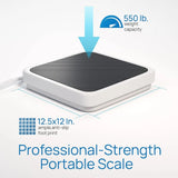 Electronic Scales Digital Body Weight Medical Grade Floor Scale Portable Easy to Read Digital Display Heavy Duty  Home