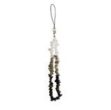 Natural Stone Mobile Phone Lanyard Hand-woven Beads Mobile Phone Chain Beaded Cord