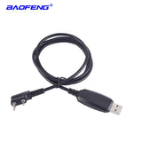 Baofeng USB Programming Cable For Two Way Radio UV-5R UV-10R UV-82 GT-3TP UV16-Max BF-888S RT-5R Walkie Talkie USB Program Cable