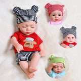 30cm Reborn Dolls Baby Reborn Toys Doll Waterproof Vinyl Bebe Doll Cute Mini Reborn Baby Doll For Girls Birthday Gift