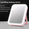 LED desktop makeup mirror, popular on the internet, foldable and portable small mirror with lights for makeup, desktop small mak