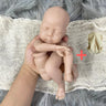 Mini bebe reborn kit Luna 12 Inches Reborn Baby Vinyl Doll Kit Unpainted Unassembled Doll Parts DIY Blank Reborn Doll Kit