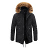 2024 New Winter Men Long Coat Military Fur Hood Warm Tactical Bomber Army Korean Thick Multi Pockets Overcoat Male Warm Parka