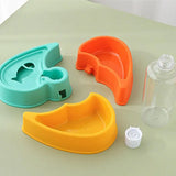 Cat Water And Food Bowl Cat Feeding & Watering Supplies Automatic Wet And Dry Separation Cat Dispenser & Bowl Set For