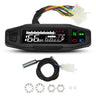 HD Universal Mini RPM Gauge Motorcycle Meter Speedometer Digital Odometer Electric Injection Carburetor Instrument For KR200