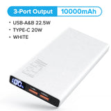 QOOVI Power Bank 20000mAh Portable PD 20W Fast Charging Poverbank Mobile Phone External Battery Powerbank For iPhone 13 Xiaomi