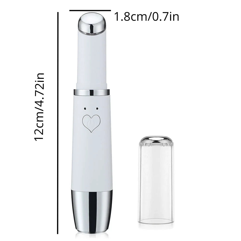 Heating Eye Beauty Instrument Color Light Eye Massage Pen To Remove Dark Circles Eye Lines Eye Cream Into The Beauty Instrument