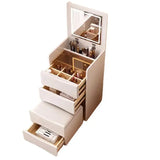 New Internet Celebrity Cream Dresser Modern Simple Multifunctional Dresser Storage Including Dressing Stool Household Items