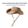 Outdoor Sunscreen Cowboy Hat Big Headband Fisherman Hat Sun Hat Hiking Hat Unisex Hiking Girls Japanese Summer