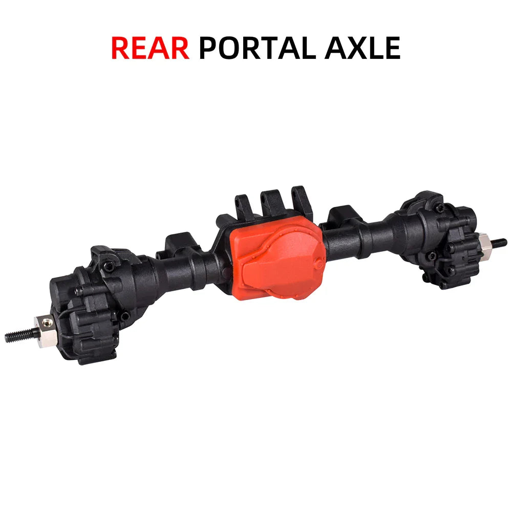 AUSTARHOBBY Metal Front and Rear Portal Axles for RC Traxxas TRX4 1/10 Rock Crawler Car Replace Upgrades Parts