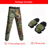 US Army Tactical Pants Military Uniform Airsoft Paintball Camouflage Combat Shirts Rapid Assault Long Sleeve Shirt Pants +Pads