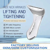 Home Use Facial Massager LED Photon Anti-Wrinkle Face Beauty Device EMS Microcurrent Beauty Equipment Neck Face Lift Machine